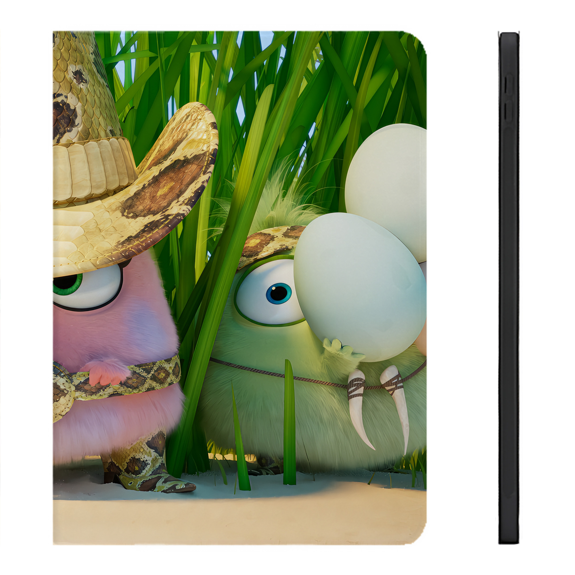 （画像用） Angry Birds アングリーバード IPadケース ペンホルダー付き ブックスタイルデザイン